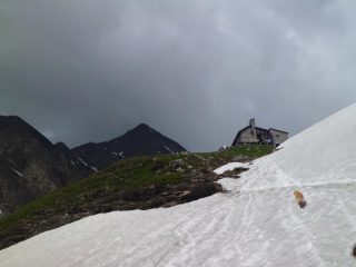 Arrivo al rifugio