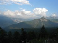 panorama verso la val thures