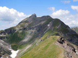la cresta di discesa