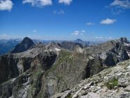Quasi in vetta il panorama diventa spettacolare