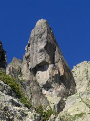 Torrione finale dell'ultimo tiro (spigolo sinistro)