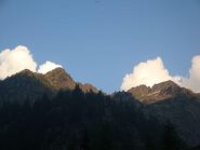 Testa del Vallonetto all'imbrunire