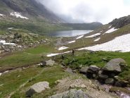 si scende al lago Fertà