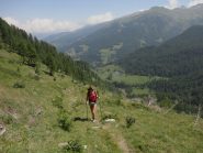 salendo, vista su Bout du Col