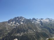 panorama sul gruppo Argentera