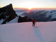Il sole sorge al colle di Montandaynè