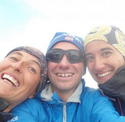 Bimbi felici in cima!