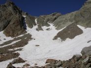 Discesa dal colle dei Detriti