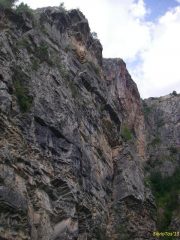 parete dx Gorges de la Biaysse settore Hirondelles - by S.T.