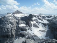 gruppo sella dalla cima pisciadù