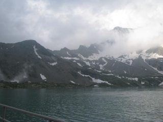 Alla partenza dal Serrù