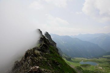Giochi di nebbia al Passo della Fria