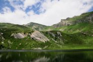 Pizzo del Forno e Passo della Fria visti dal lago