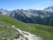Verso il Col des Estronqes.