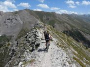 Discesa dalla Crete Chambrettes 