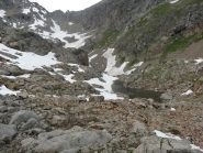 lago sotto al passo dei 3 cappuccini