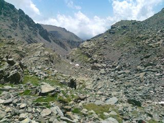 ambiente primorfiale nel vallone dei duc