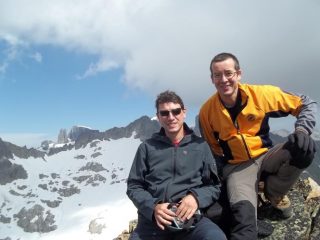 Ciolly e Tapio in vetta