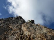 tratti di roccia buona,pochi purtroppo!