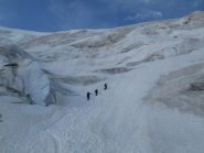 salendo tra i seracchi