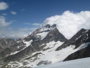 lagginhorn con le nubi che spingono