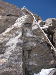 tratto attrezzato per il balmenhorn