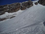 ghiacciaio d'Indren innevato