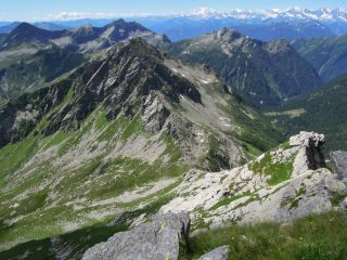 B. d. Ragozzo vista dalla cima