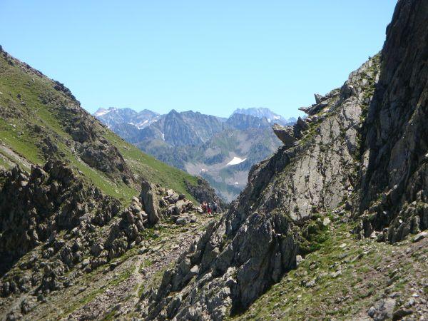 Il passo di Laroussa e Alpi Marittime