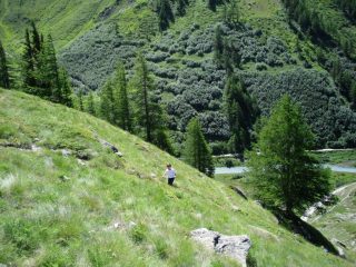 Matteo insegue veloce...