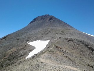 Pendio finale (traccia ben visibile)