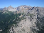 dalla cima: ampio panorama  