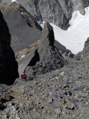Discesa verso il colle