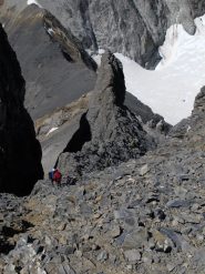 Discesa verso il colle