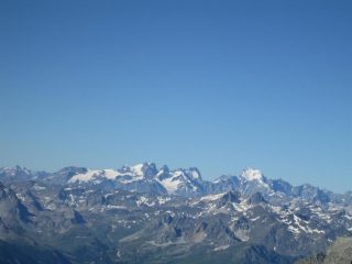 vista sul Pelvoux e la Barre