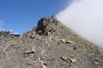 l'ultimo tratto di cresta