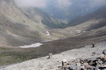 il vallone delle longe dal colle omonimo