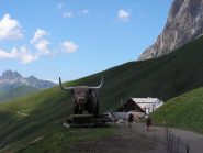 Rifugio Frederich August sopra Passo Sella