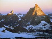 alba su cervino e dent d'herens
