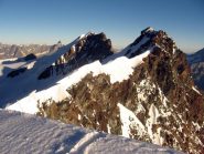I Breithorn centrale ed orientale