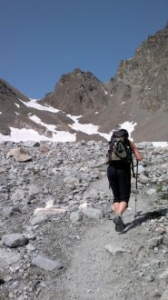 lucia verso un campo base Himalayano o... col bassac?