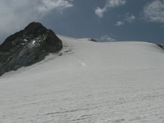 Ultimo tratto, un po' più ripido ma sicuro 