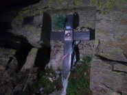 la croce Carrel alla partenza, quota 2900