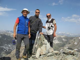 in cima sulla Ferrand