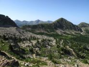 Uno sguardo sul Col Mercera e la vecchia linea di confine