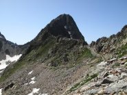 Bassa del Druos dal canalino di salita