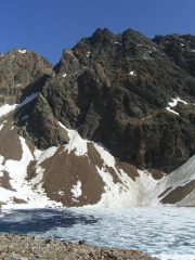 Lac Mort e pendici Becca du Lacs