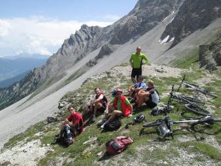 il gruppo a riposo