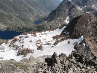 ancora tanta neve dal versante Meris