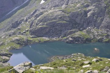 Uno scorcio del lago